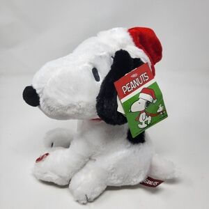 Peanuts Holiday Snoopy Musical Plush Toy 8″ Moves & Plays Linus & Lucy Tune